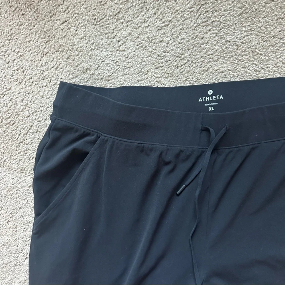 Athleta Black Stretch Pants - Picture 2 of 4